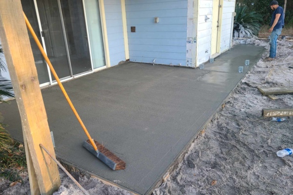 Concrete Installation in Pace FL 32571